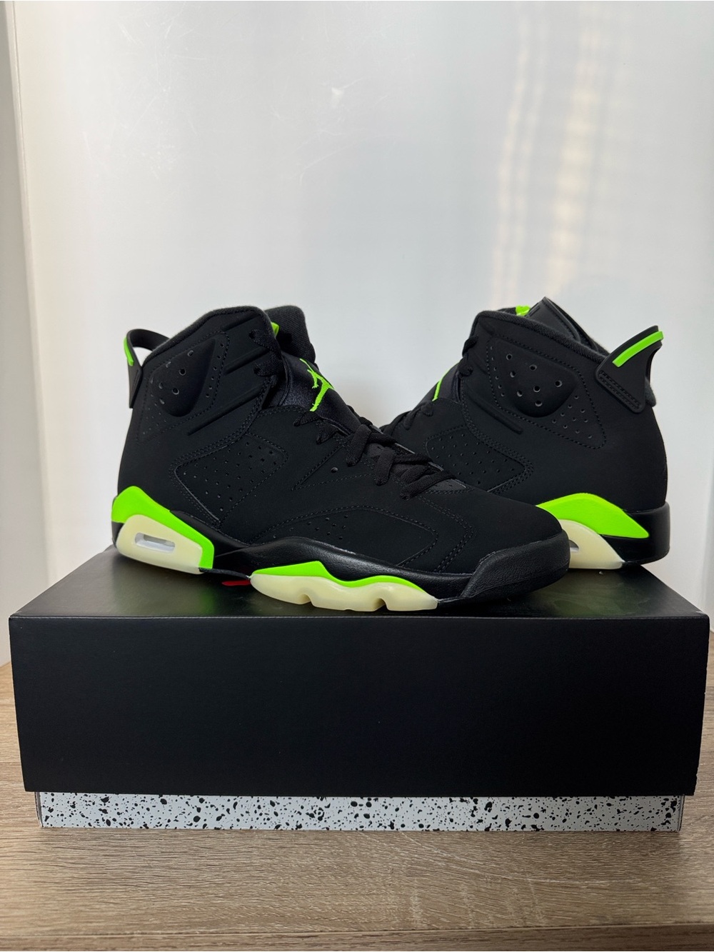 NEW Air Jordan 6 Retro Electric Green